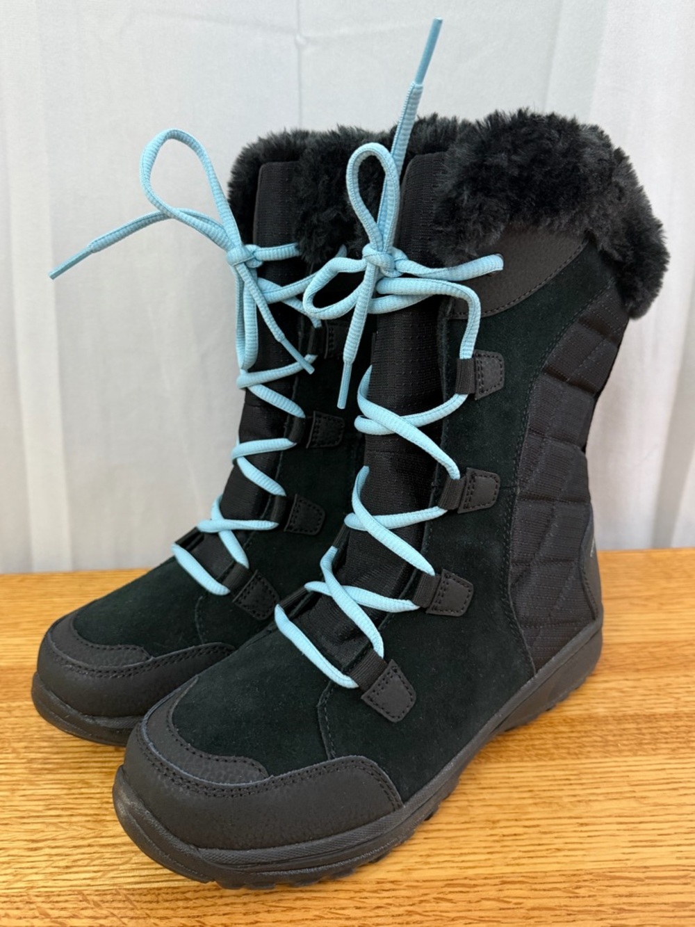 Columbia Black Ice Maiden II Waterproof Snow Boots Womens Size 7